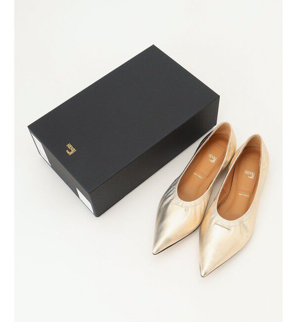 BEIGE,「【一部店舗限定】HENRI EN VARGO / ALYSSA フラットパンプス」|パンプス|