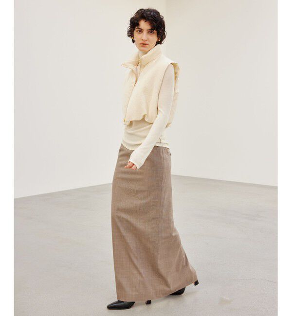 BEIGE,「【洗える】FORD / ハイネックトップス」|Tシャツ・カットソー|