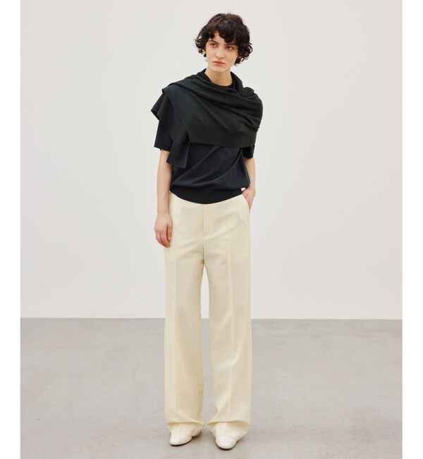 BEIGE,「【洗える】LA MONNAIE / ショールニット」|マフラー|