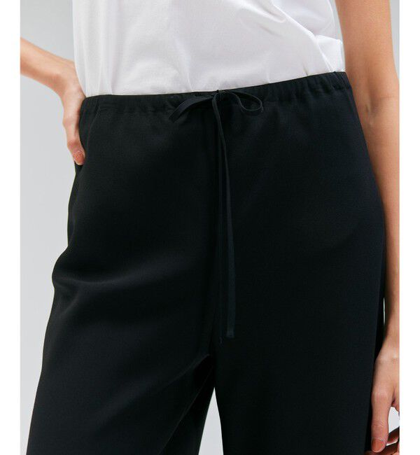 BEIGE,「【ロングセラー・新色追加】FLEUR / バックサテン イージーワイドパンツ」|その他|
