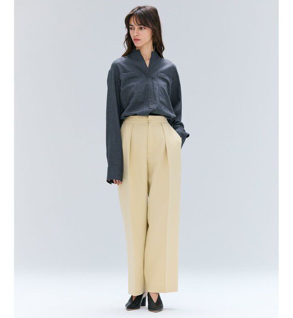 BEIGE,「WASCO / 2WAYストレッチウールタックカービーパンツ」|その他|