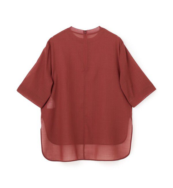 BEIGE,「MOYE / スカーフ付き ハーフスリーブブラウス」|シャツ・ブラウス|