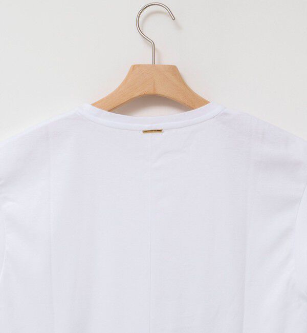 NOLLEY'S「《ノーリーズオリジナル美容Tシャツ》シルクアミノ酸加工オーバーノースリーブ」|Tシャツ・カットソー|