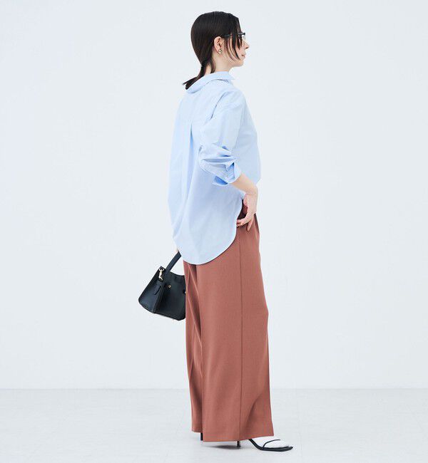 NOLLEY'S sophi「ウォッシャブル強撚ツイルワイドパンツ」|その他|