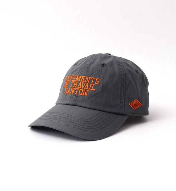 NOLLEY'S goodman「【DANTON/ダントン】＃DT-H0377 DCN 6P LOGO CAP」|キャップ・キャスケット|ミディアムグレー