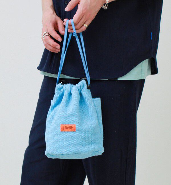 GLOSTER「【UNIVERSAL OVERALL】Summer knit purse」|ショルダー・メッセンジャー|