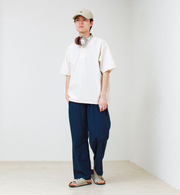 GLOSTER「【BOY ASTLAD刺繍】スリーピングシャツ プルオーバーシャツ」|シャツ・ブラウス|