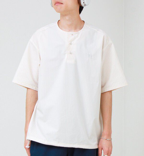 GLOSTER「【BOY ASTLAD刺繍】スリーピングシャツ プルオーバーシャツ」|シャツ・ブラウス|