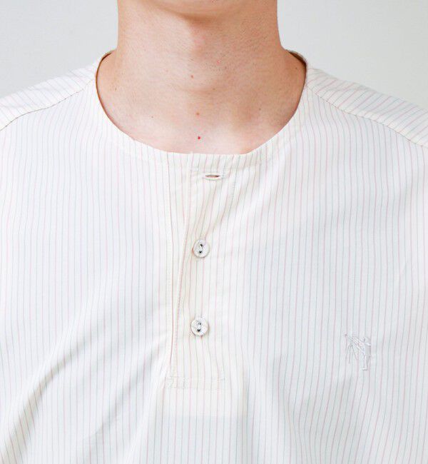 GLOSTER「【BOY ASTLAD刺繍】スリーピングシャツ プルオーバーシャツ」|シャツ・ブラウス|
