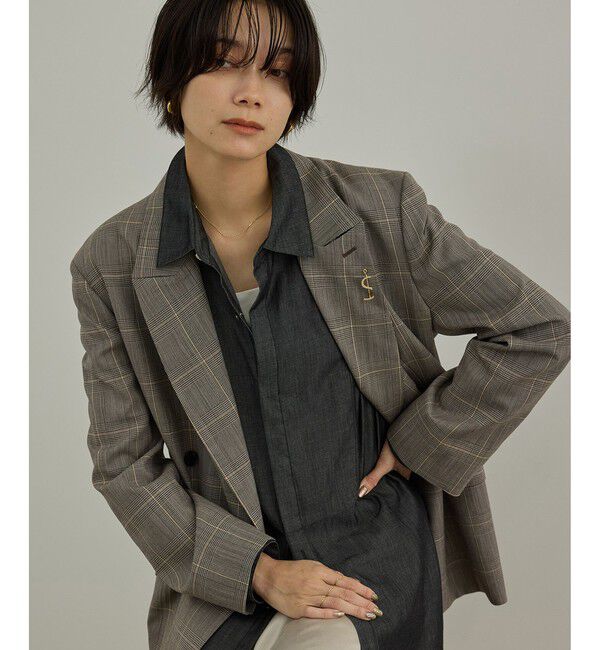 SALON adam et rope'「Sピンブローチ」|ブローチ・コサージュ|