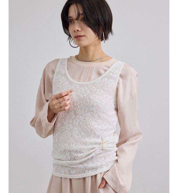 SALON adam et rope'「Sピンブローチ」|ブローチ・コサージュ|