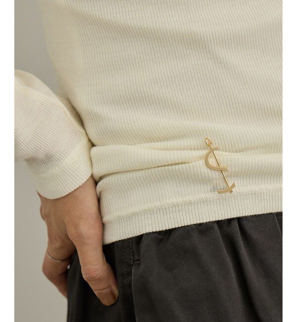SALON adam et rope'「Sピンブローチ」|ブローチ・コサージュ|
