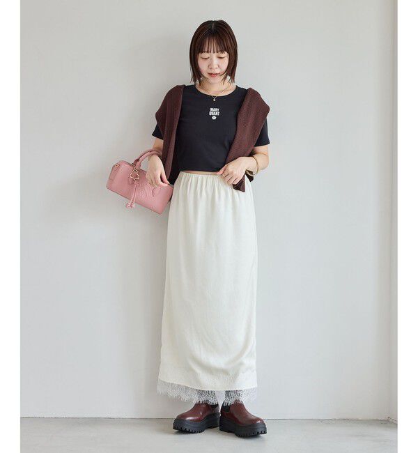 VIS「【MARY QUANT&times;VIS】レイヤードデイジーネックレス」|ネックレス|