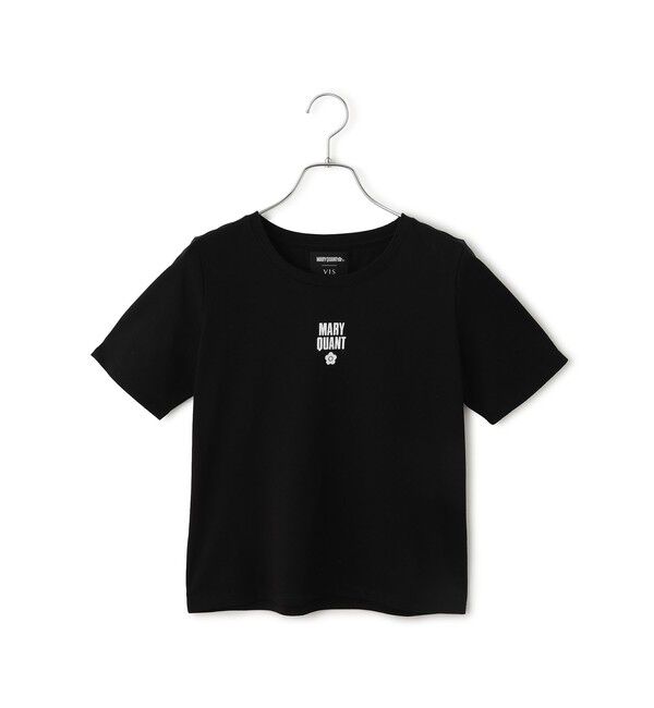 VIS「【MARY QUANT&times;VIS】コンパクトTシャツ」|Tシャツ・カットソー|