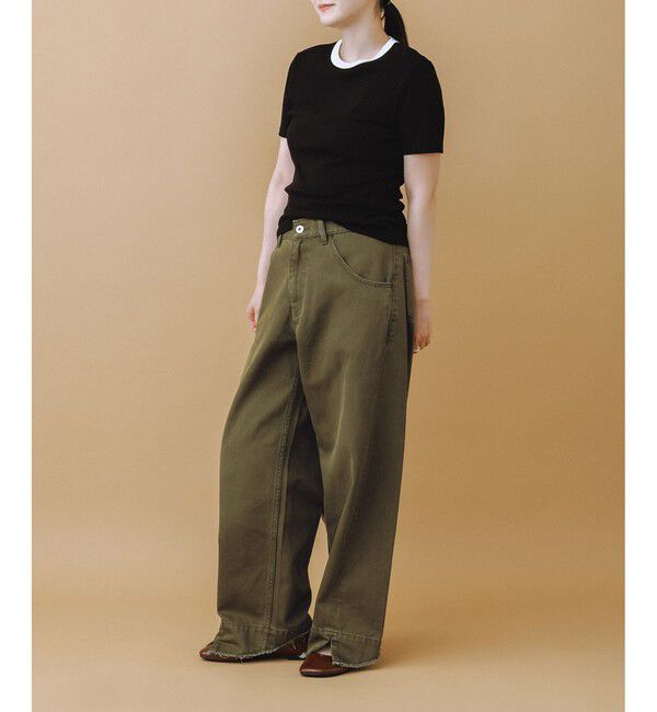 ADAM ET ROPE'「【定番】ラウンドフラットシューズ」|パンプス|