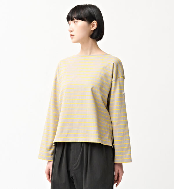ORCIVAL「ORCIVAL | コットン ボートネック ロングスリーブ カットソー WOMEN」|Tシャツ・カットソー|