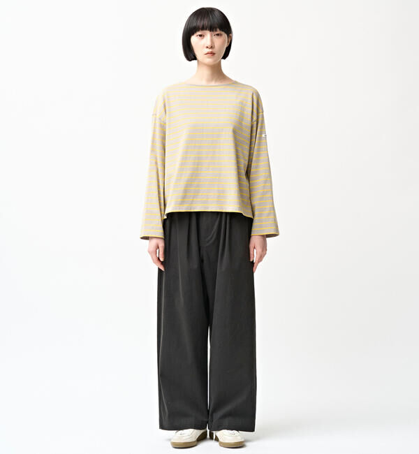 ORCIVAL「ORCIVAL | コットン ボートネック ロングスリーブ カットソー WOMEN」|Tシャツ・カットソー|