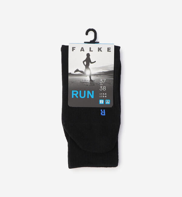 FALKE 「FALKE | 16605 RUN SOCKS WOMEN」|ソックス|BLACK