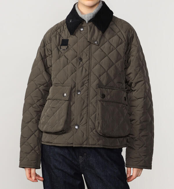  「Barbour |〈別注〉BLYTH キルティングジャケット WOMEN」|ブルゾン・スタジャン|OLIVE