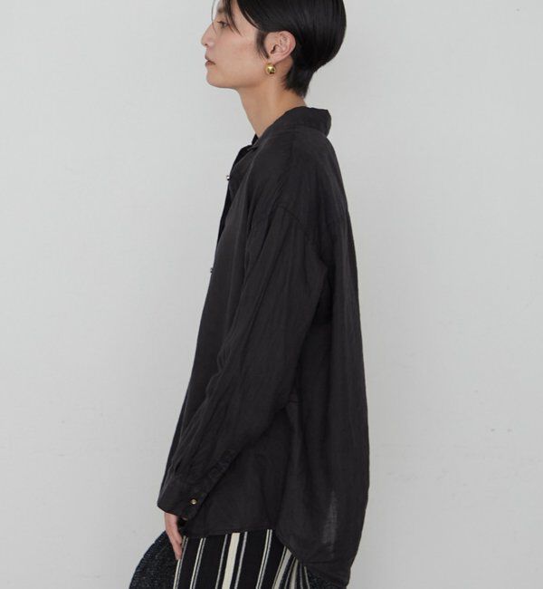  「《累計販売2万枚/名品アイテム》リネンバックタイシャツ」|シャツ・ブラウス|