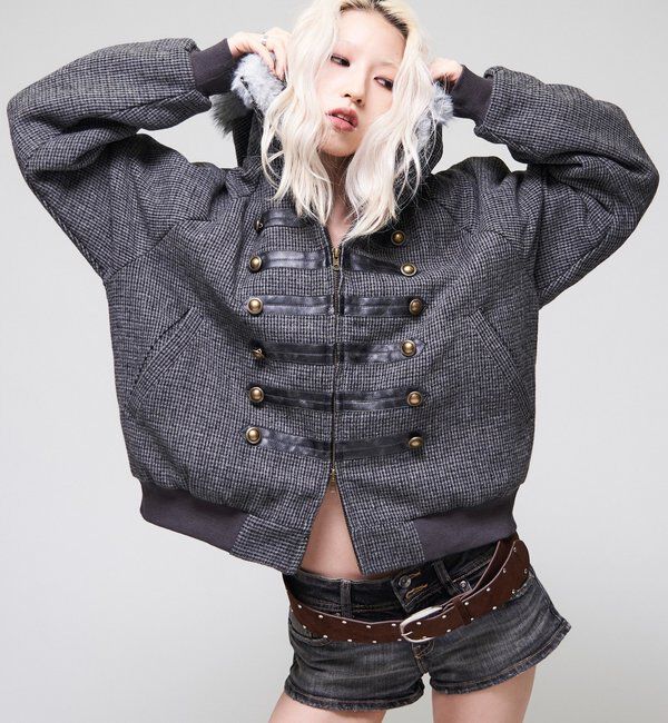  「【26AW LOOK掲載品番/WEB限定サイズあり】ナポレオンファーブルゾン」|ブルゾン・スタジャン|