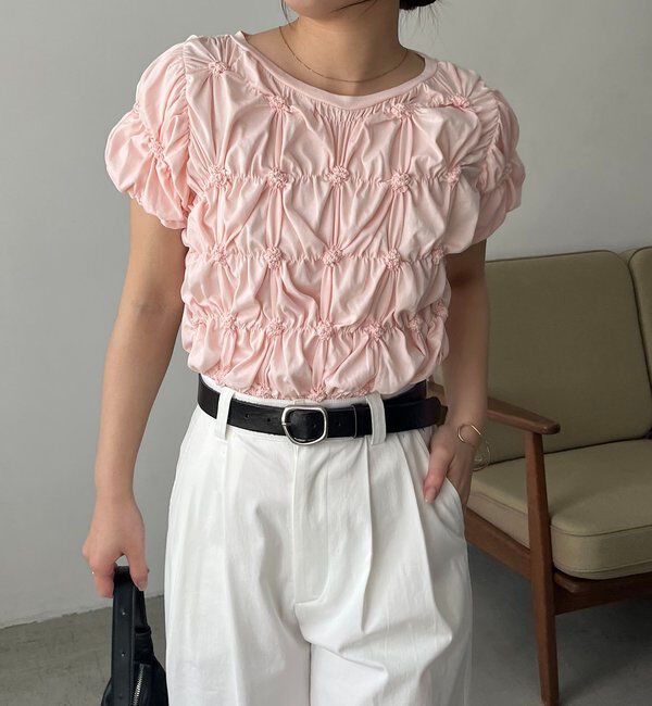  「【新色イエロー・チャコールグレー】シャーリングホイップT」|Tシャツ・カットソー|