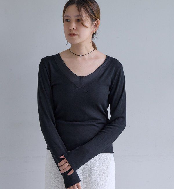  「シアードッキングロンTEE」|Tシャツ・カットソー|