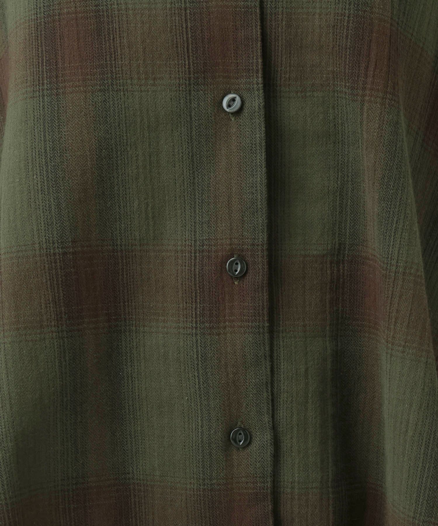 A part by 「チェックシャツ_長袖」|シャツ・ブラウス|