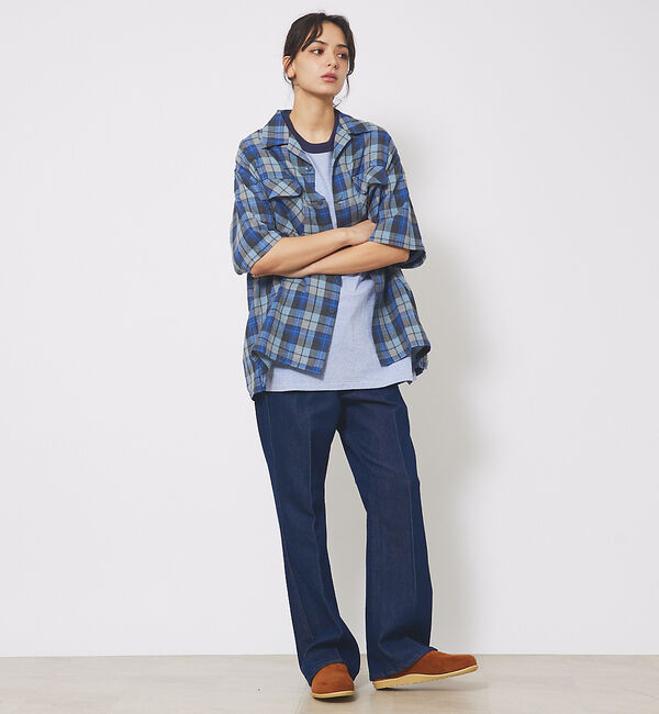 ABAHOUSE「【PENDLETON/ペンドルトン】Open Collar Shirt/オープン」|シャツ・ブラウス|