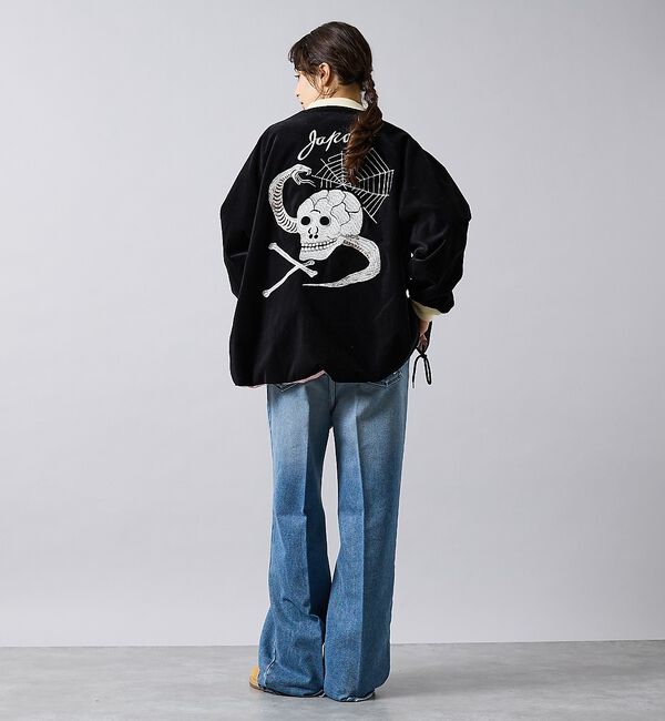 ABAHOUSE「【THRIFTY LOOK /スリフティルック】 / SNAKE & SKULL」|ブルゾン・スタジャン|