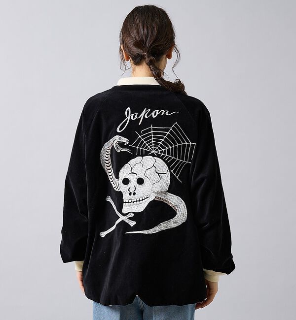 ABAHOUSE「【THRIFTY LOOK /スリフティルック】 / SNAKE & SKULL」|ブルゾン・スタジャン|