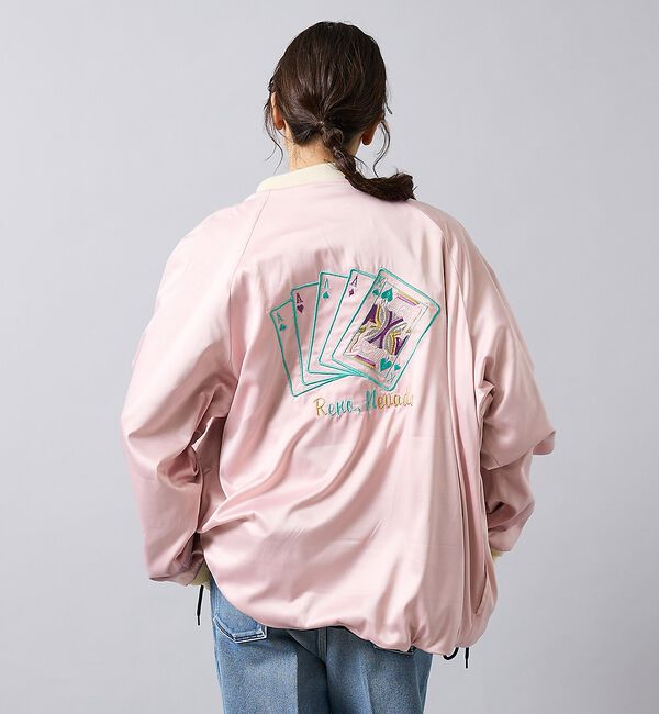 ABAHOUSE「【THRIFTY LOOK /スリフティルック】 / SNAKE & SKULL」|ブルゾン・スタジャン|