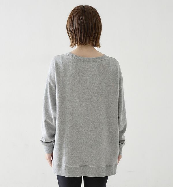 qualite「ラメ裏毛プルオーバー【予約】」|Tシャツ・カットソー|
