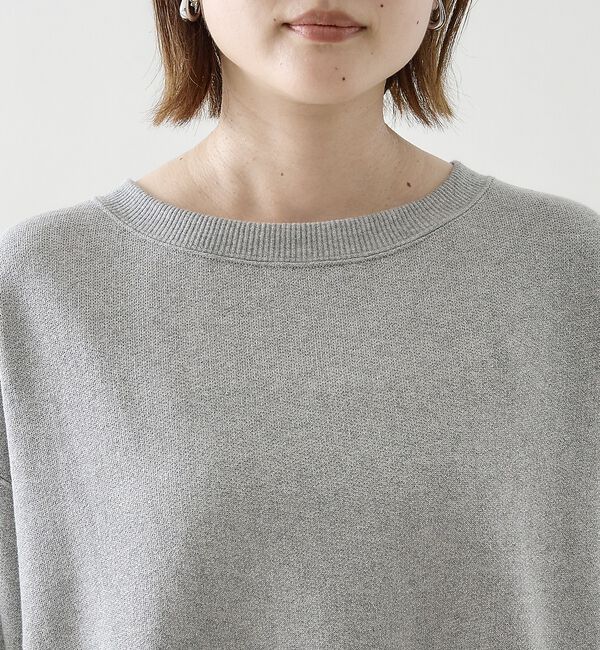 qualite「ラメ裏毛プルオーバー【予約】」|Tシャツ・カットソー|