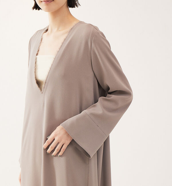 The Store by C' 「【COCUCA】バックサテンドレス」|ワンピース|