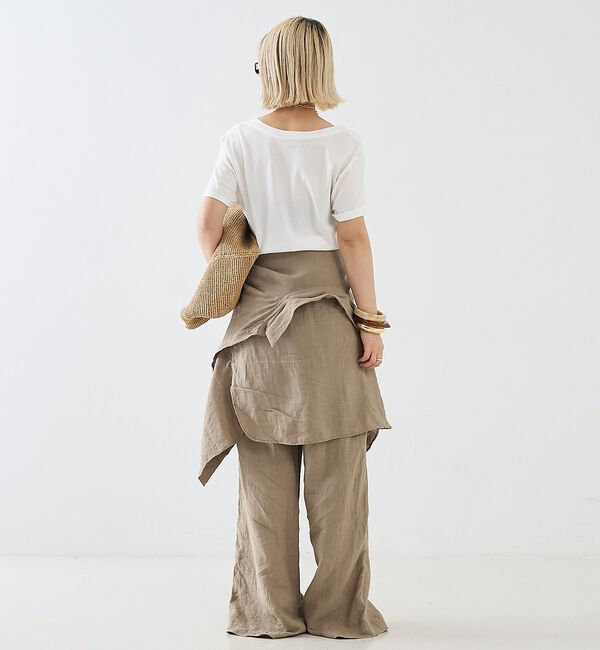 The Store by C' 「【COCUCA】Vネックカットプルオーバー」|Tシャツ・カットソー|