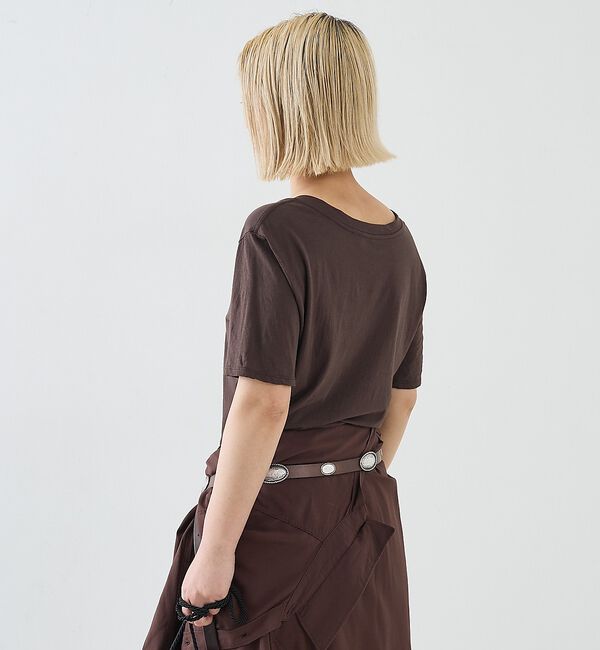 The Store by C' 「【COCUCA】Vネックカットプルオーバー」|Tシャツ・カットソー|
