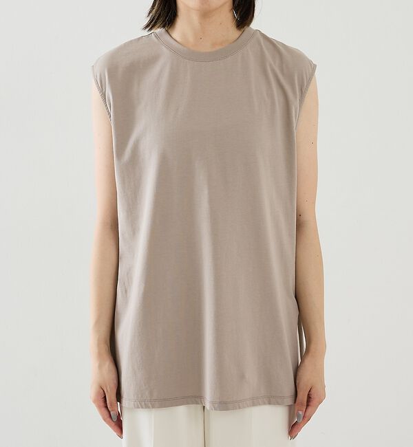 The Store by C' 「【COCUCA】フリンジノースリーブ」|Tシャツ・カットソー|