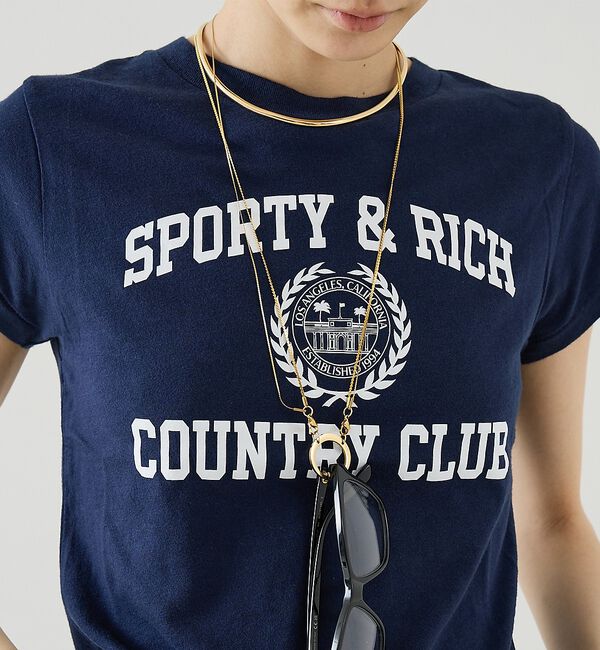 The Store by C' 「【SUNNY CORDS】【別注】Elvie Double Ring Glass」|メガネ|ゴールド