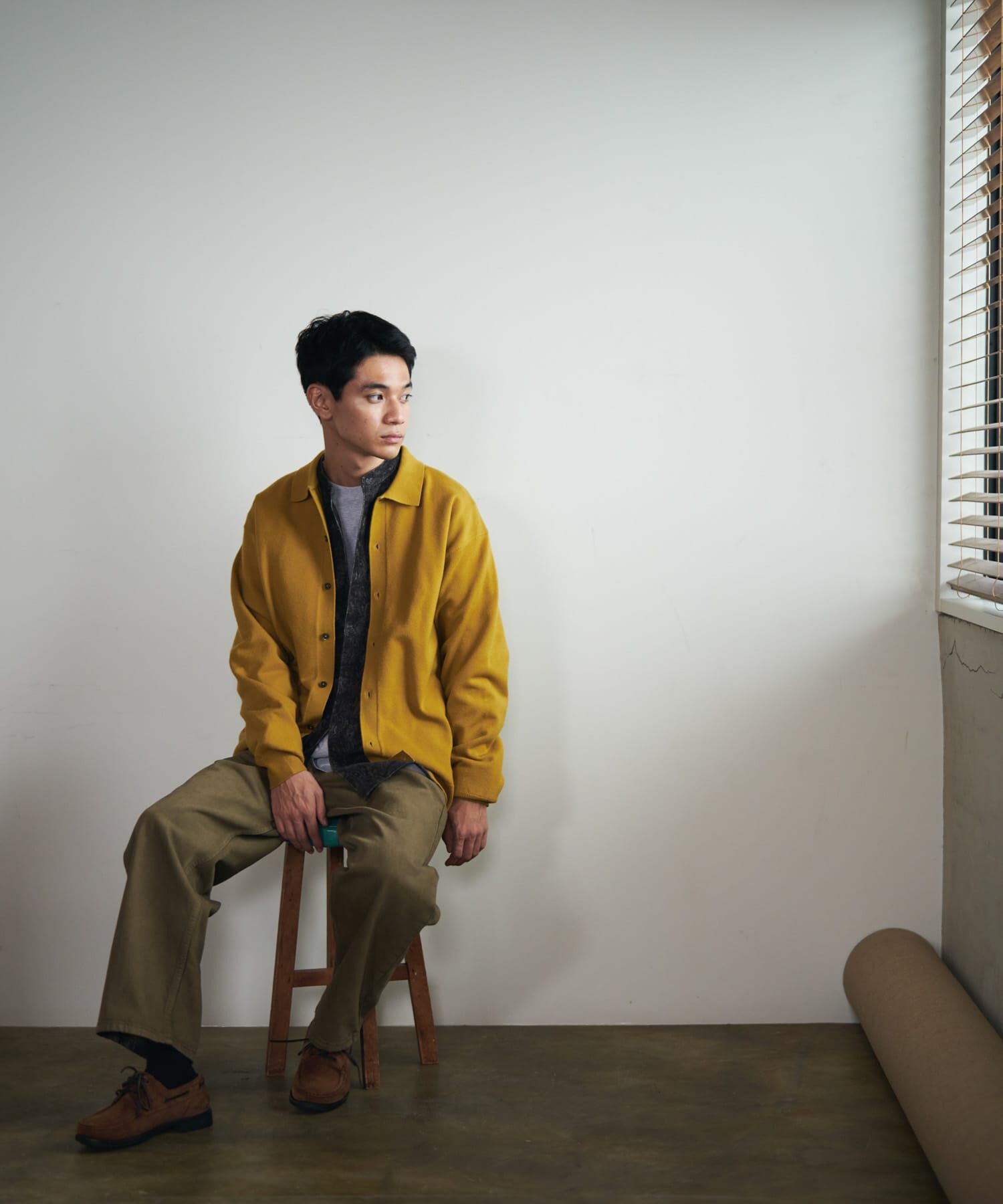 URBAN RESEARCH DOORS「『XLｻｲｽﾞ/WEB限定/仁村紗和さん着用』『UR TECH 200日ﾆｯﾄ』ｼｬﾂ ｶｰ」|カーディガン|