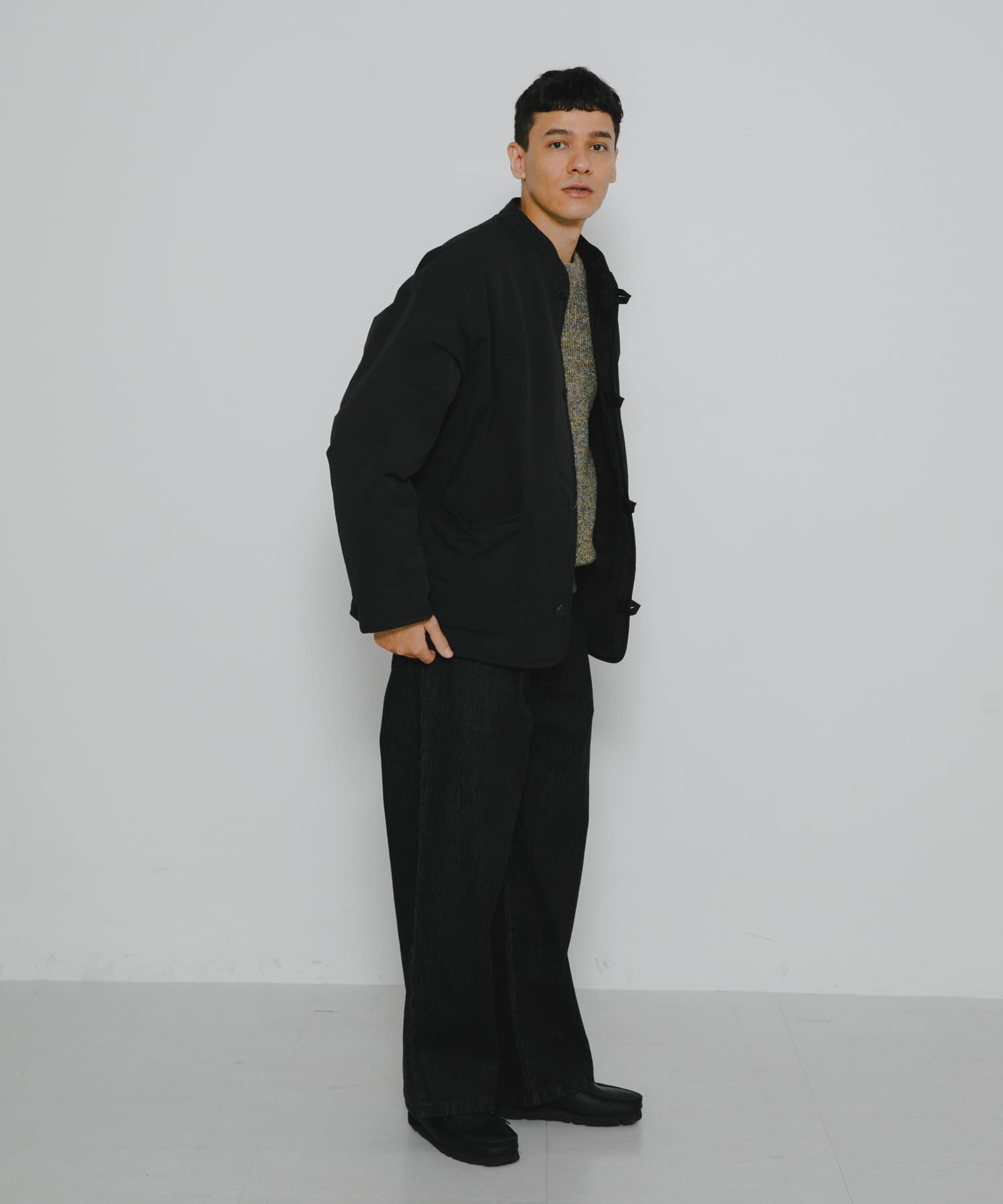 Sonny Label 「『別注』ARMY TWILL&times;Sonny Label　Reversible Jacket」|ノーカラーコート|