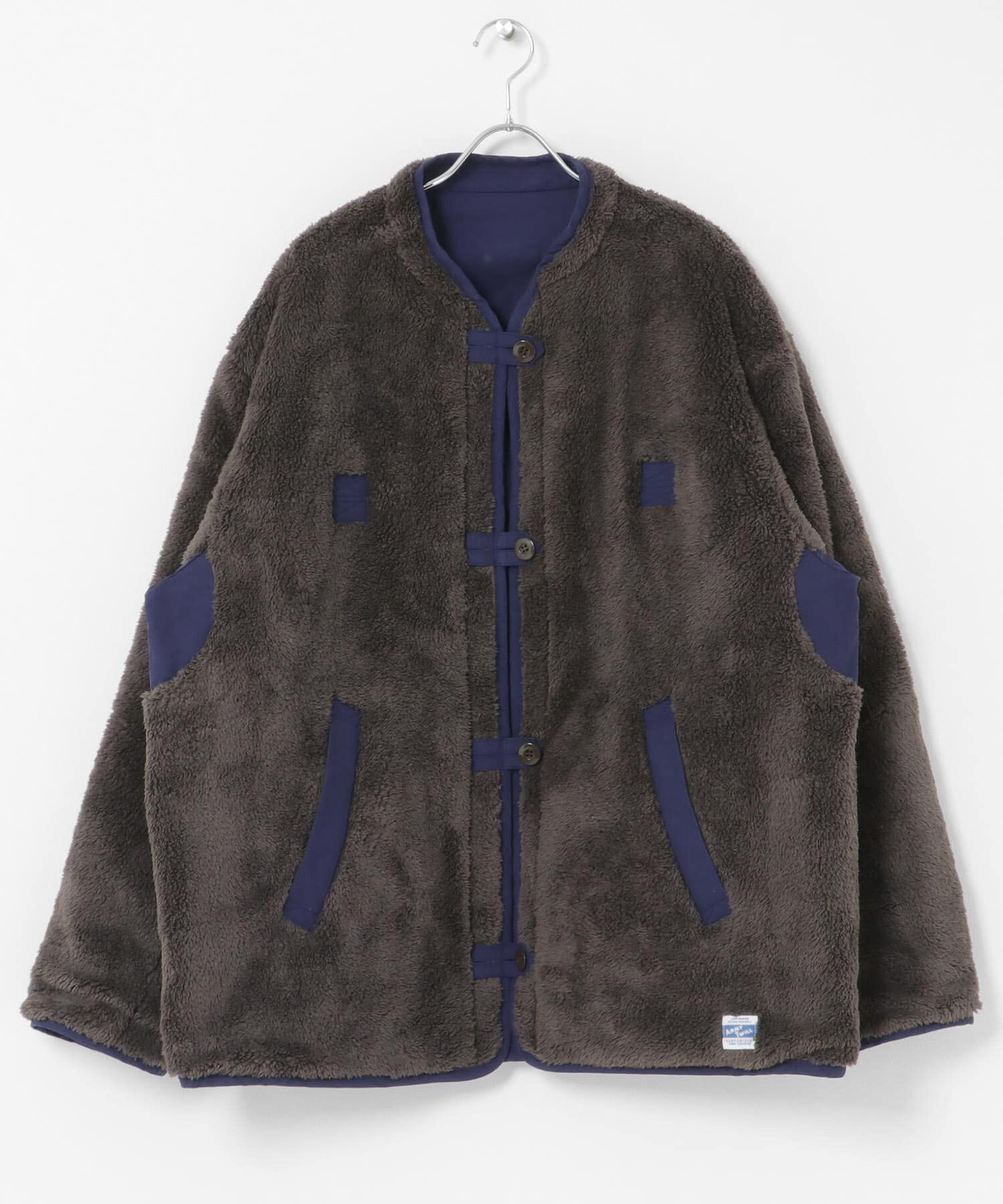 Sonny Label 「『別注』ARMY TWILL&times;Sonny Label　Reversible Jacket」|ノーカラーコート|