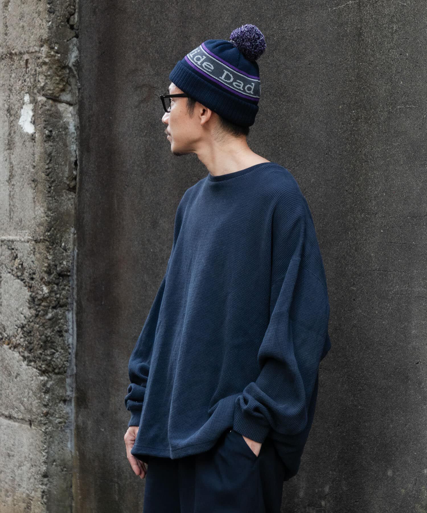 URBAN RESEARCH「Wide Dad　Dad BONBON KNIT CAP」|ニット帽|