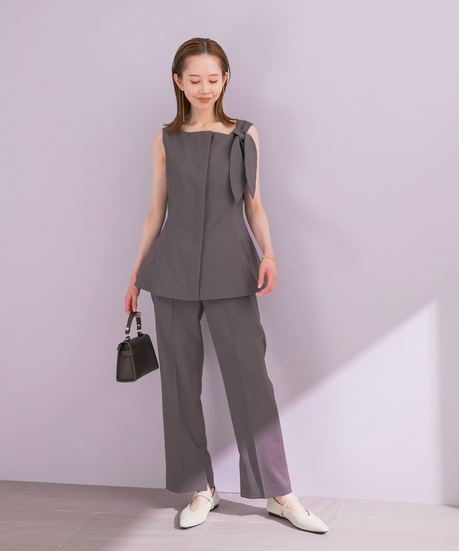 URBAN RESEARCH ROSSO「『ドラマ着用商品』リボンデザイン2WAYジレセットアップ」|その他|