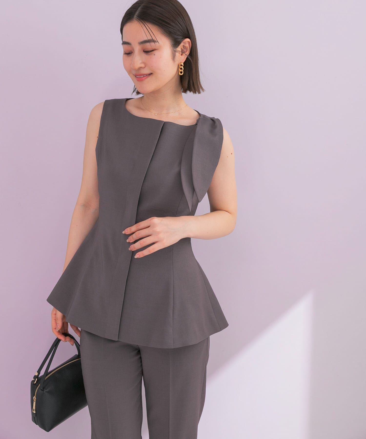 URBAN RESEARCH ROSSO「『ドラマ着用商品』リボンデザイン2WAYジレセットアップ」|その他|