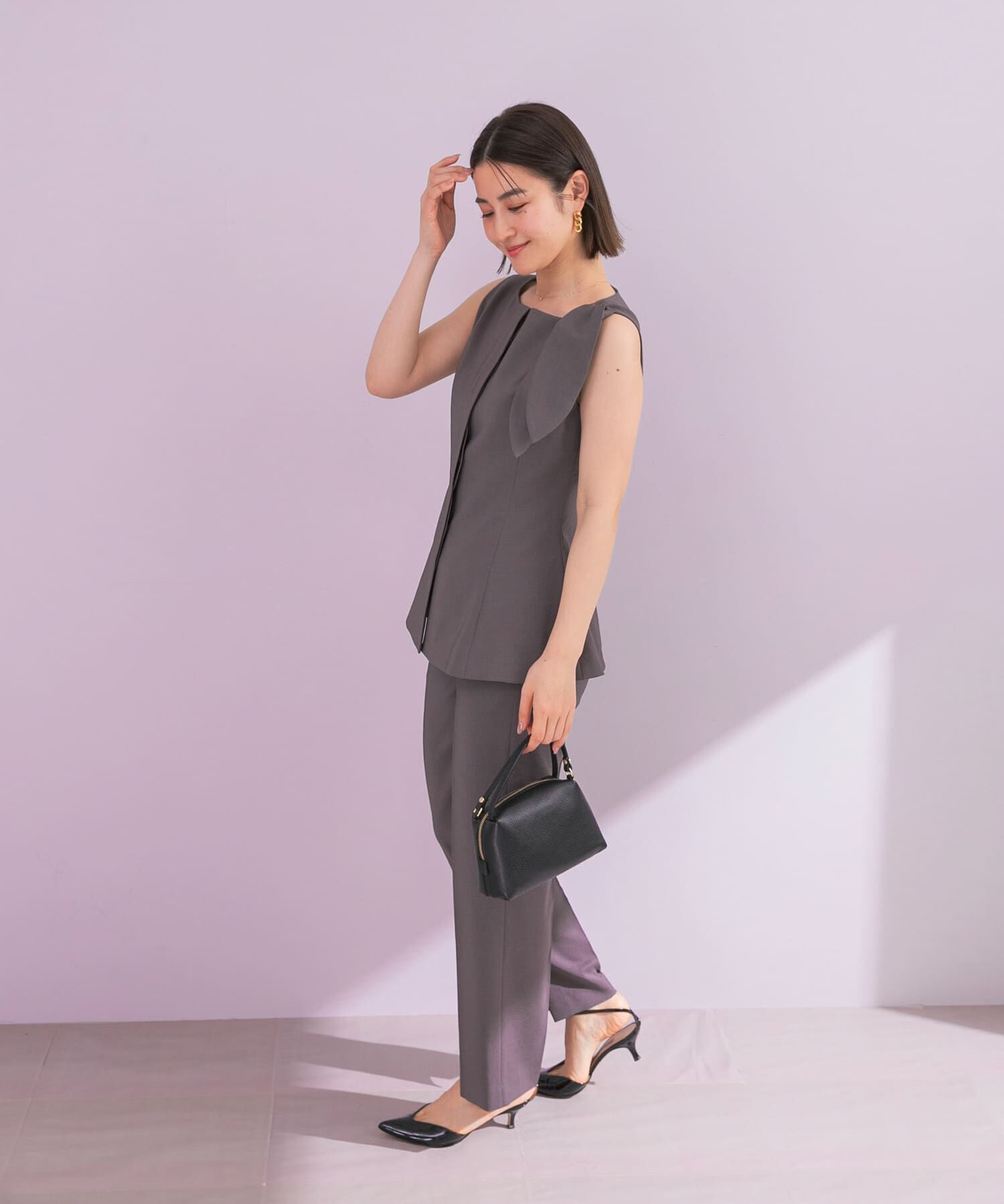 URBAN RESEARCH ROSSO「『ドラマ着用商品』リボンデザイン2WAYジレセットアップ」|その他|