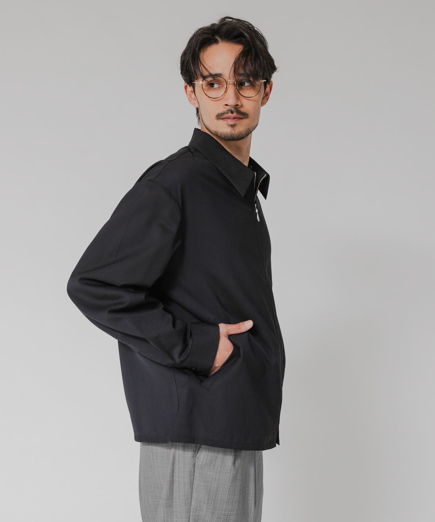 URBAN RESEARCH「『洗濯可/防シワ/接触冷感』WASHABLE WOOL SPORTS JACKET」|ブルゾン・スタジャン|