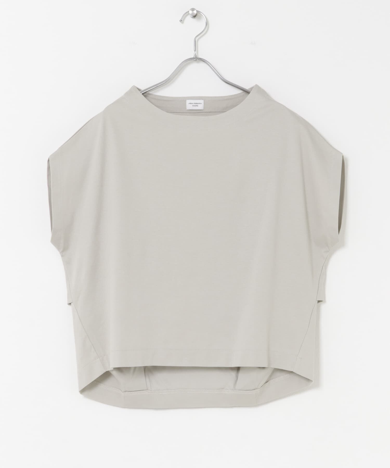 URBAN RESEARCH DOORS「『UR TECH』サマシェアバックタックコクーンプルオーバー」|Tシャツ・カットソー|