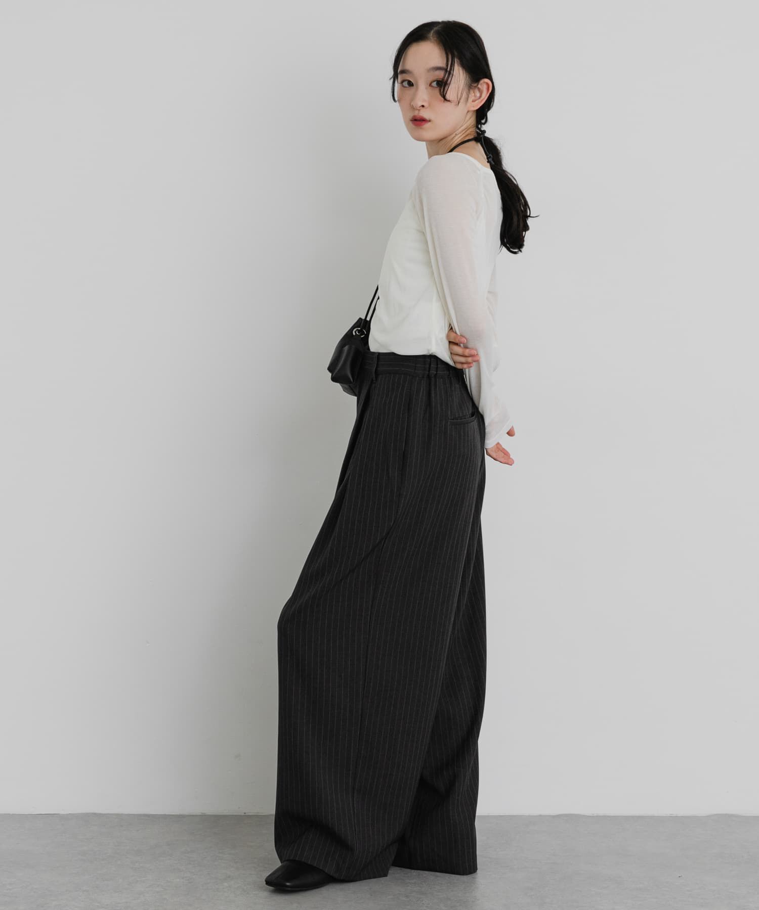 SENSE OF PLACE by URBAN RESEARCH「シャーリングボートネックトップ」|Tシャツ・カットソー|