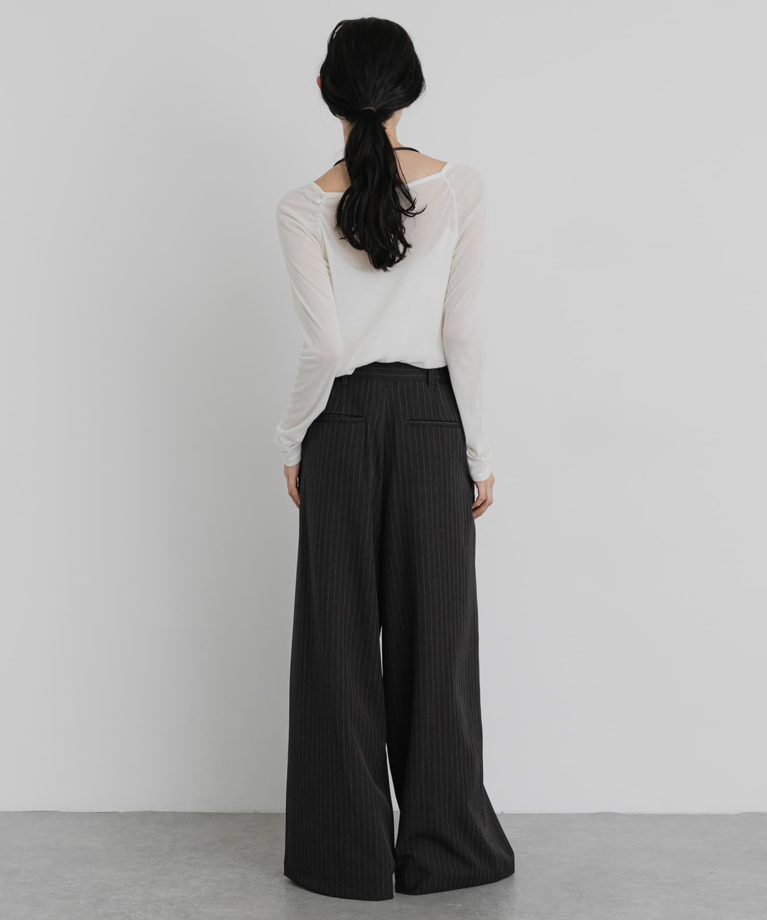 SENSE OF PLACE by URBAN RESEARCH「シャーリングボートネックトップ」|Tシャツ・カットソー|